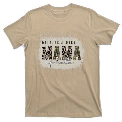 Mama Of Both Bleached & Dirt Mama Of Both Camo T-Shirt