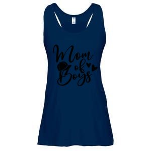 Mom Of Boys Hat Gift For Mom Mothers Day Ladies Essential Flowy Tank