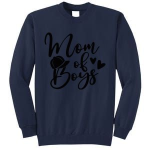 Mom Of Boys Hat Gift For Mom Mothers Day Tall Sweatshirt