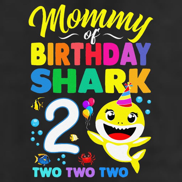 Mommy Of Birthday Shark 2nd Matching Oufit Party For Family Hat