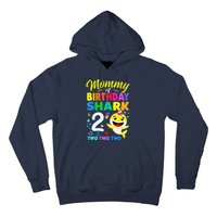 Mommy Of Birthday Shark 2nd Matching Oufit Party For Family Hoodie