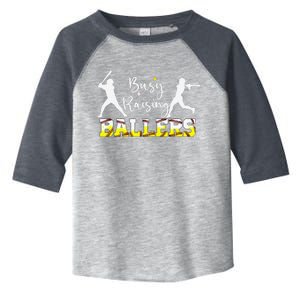 Mom Of Both Baseball Son Softball Daughter Mothers Day Gifts Toddler Fine Jersey T-Shirt