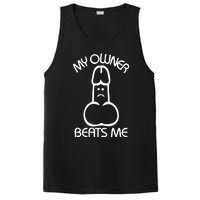 My Owner Beats Me Funny PosiCharge Competitor Tank