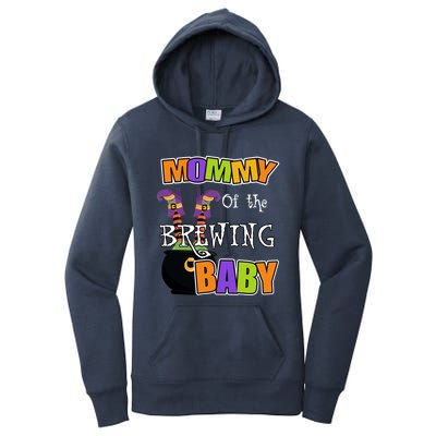 Mommy Of Brewing Halloween Theme Shower Spooky Gift Women's Pullover Hoodie