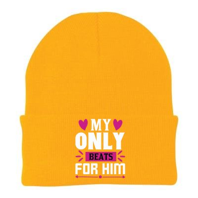 My Only Beats For Him Knit Cap Winter Beanie