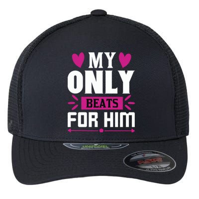 My Only Beats For Him Flexfit Unipanel Trucker Cap