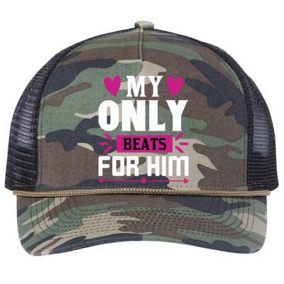 My Only Beats For Him Retro Rope Trucker Hat Cap