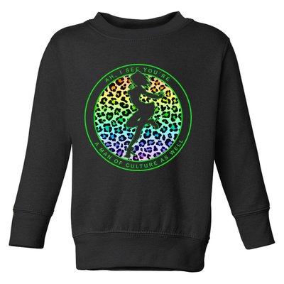 Man Of Culture Funny Meme Toddler Sweatshirt