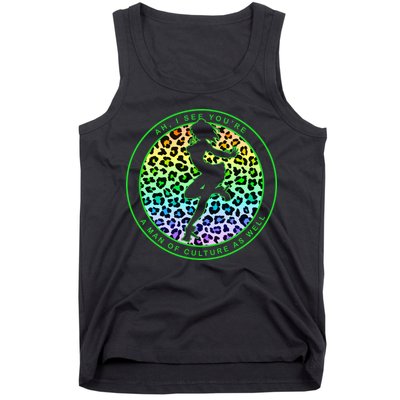 Man Of Culture Funny Meme Tank Top