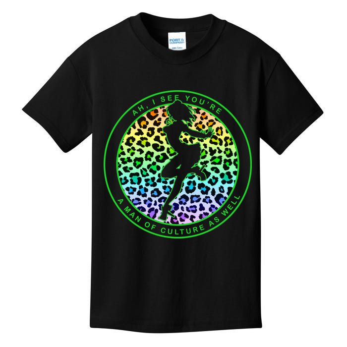 Man Of Culture Funny Meme Kids T-Shirt