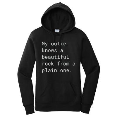 My Outie Can Create A Beautiful Stone From A Simple Women's Pullover Hoodie