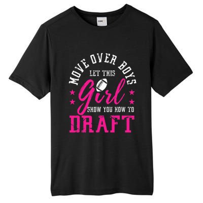 Move Over Cute Fantasy Football Draft Kit Party Tall Fusion ChromaSoft Performance T-Shirt