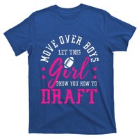 Move Over Cute Fantasy Football Draft Kit Party T-Shirt