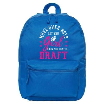 Move Over Cute Fantasy Football Draft Kit Party 16 in Basic Backpack