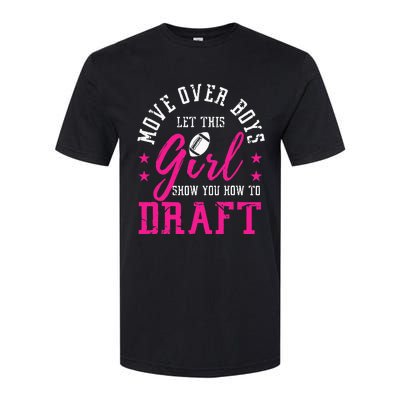 Move Over Cute Fantasy Football Draft Kit Party Softstyle CVC T-Shirt