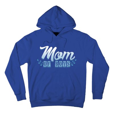 Mom Of Cute Graphic Saying For Proud Mother Of Sons Cool Gift Hoodie