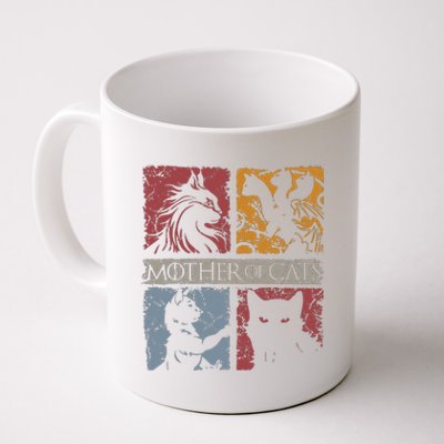 Mother Of Cats Cat Lovers Cat Mom Fabulous Gift Coffee Mug