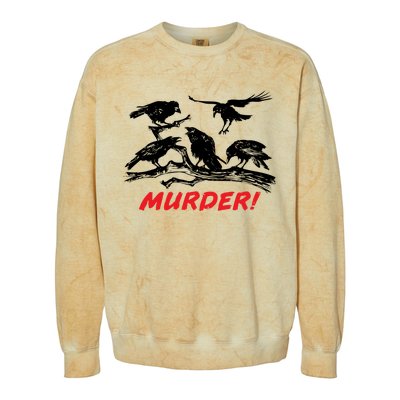 Murder Of Crows Colorblast Crewneck Sweatshirt