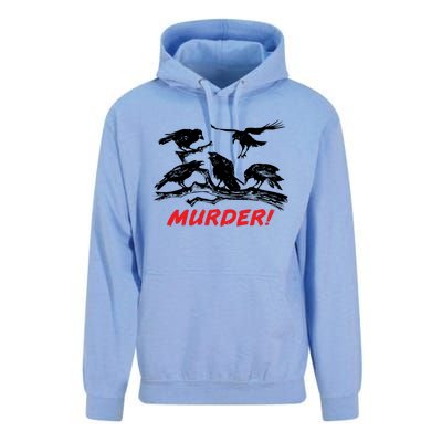 Murder Of Crows Unisex Surf Hoodie