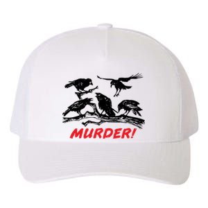 Murder Of Crows Yupoong Adult 5-Panel Trucker Hat