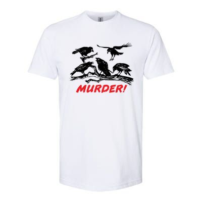 Murder Of Crows Softstyle CVC T-Shirt