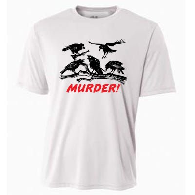 Murder Of Crows Cooling Performance Crew T-Shirt