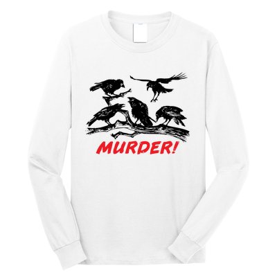 Murder Of Crows Long Sleeve Shirt