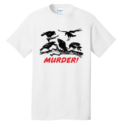 Murder Of Crows Tall T-Shirt