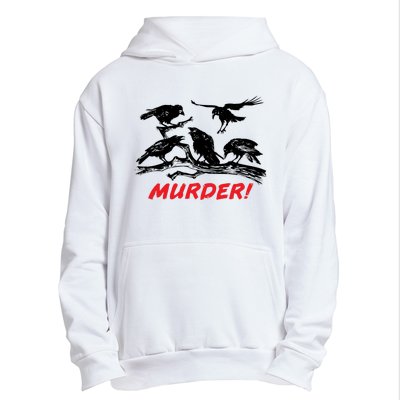 Murder Of Crows Urban Pullover Hoodie