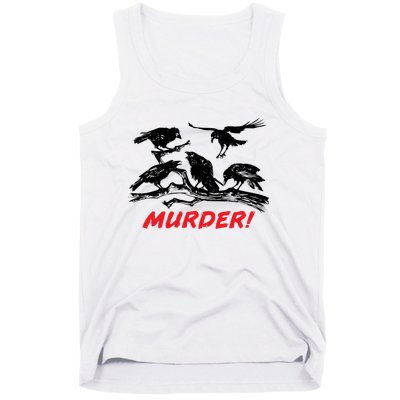 Murder Of Crows Tank Top