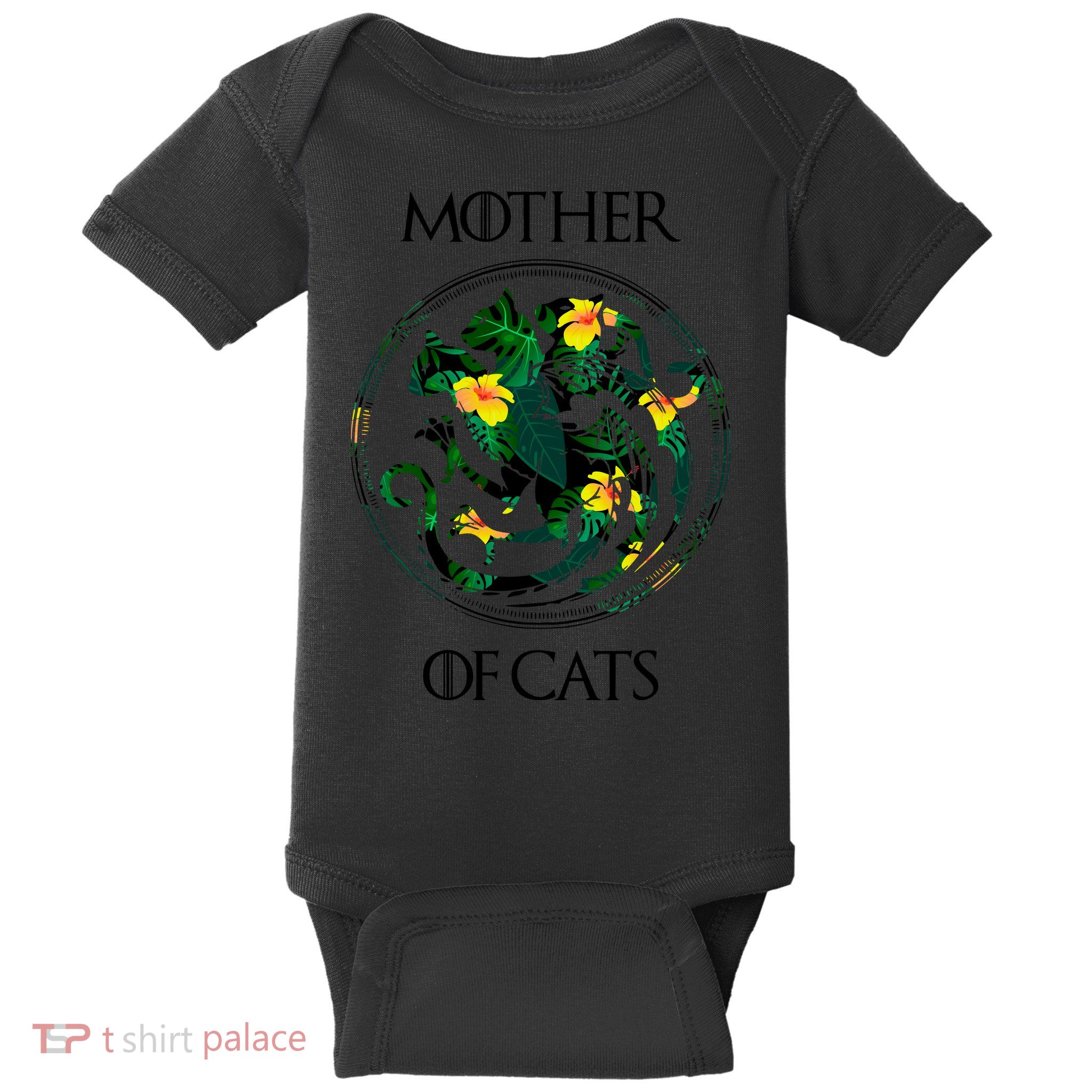 Mother Of Cats Baby Bodysuit
