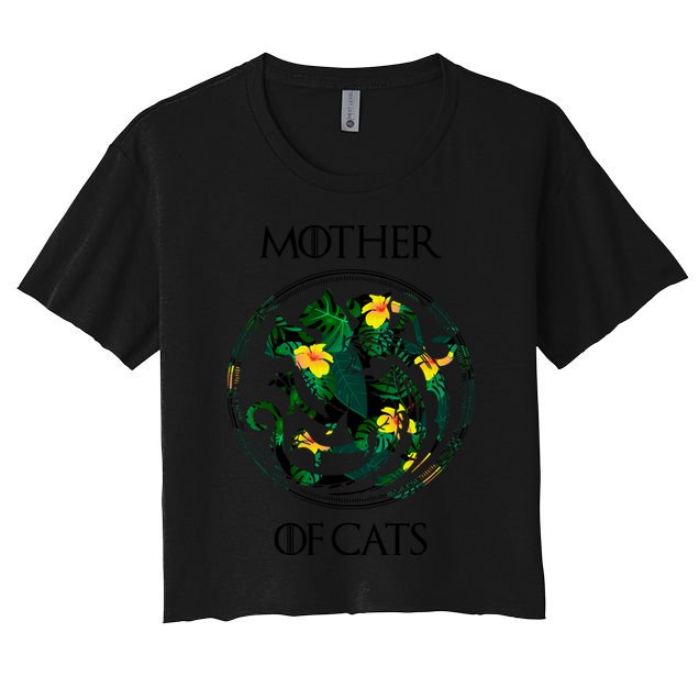 Mother Of Cats Crop Top