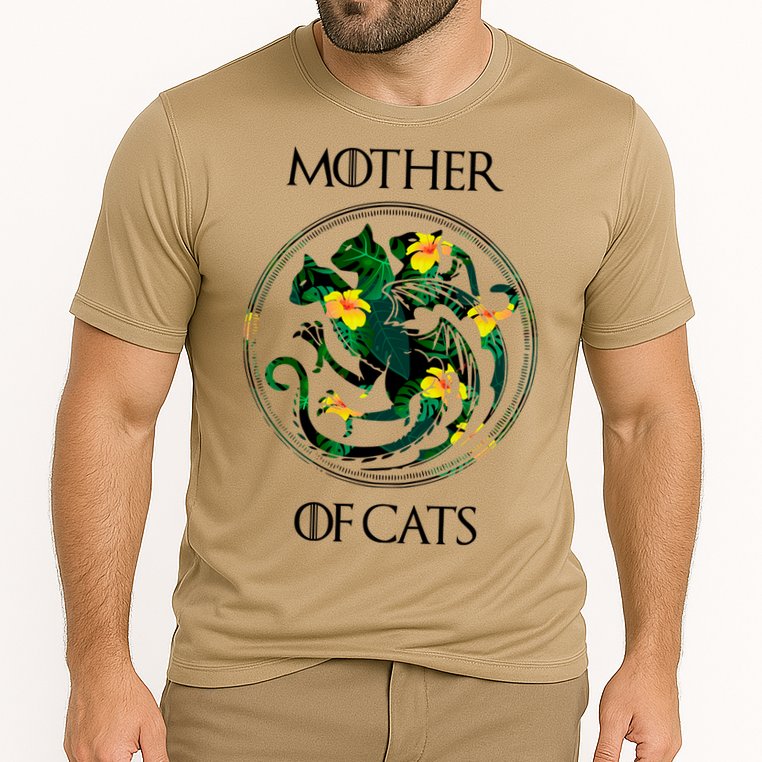 Mother Of Cats Cooling Performance Crew T-Shirt