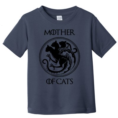 Mother Of Cats Black Cat Toddler T-Shirt