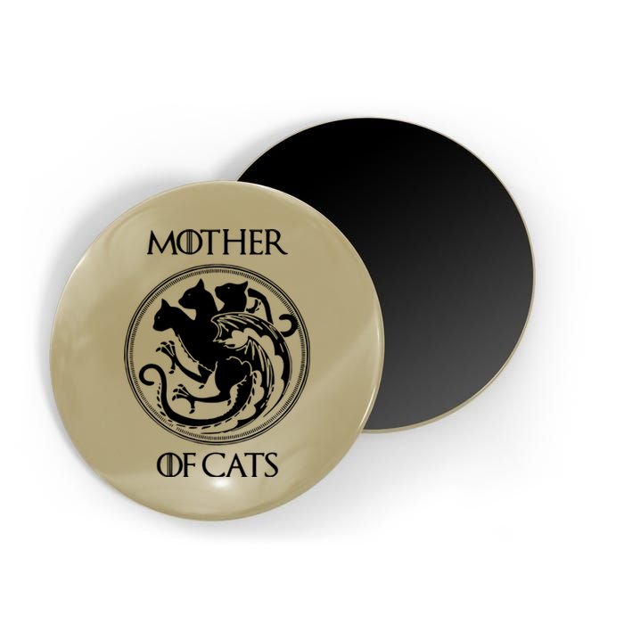 Mother Of Cats Black Cat Magnet