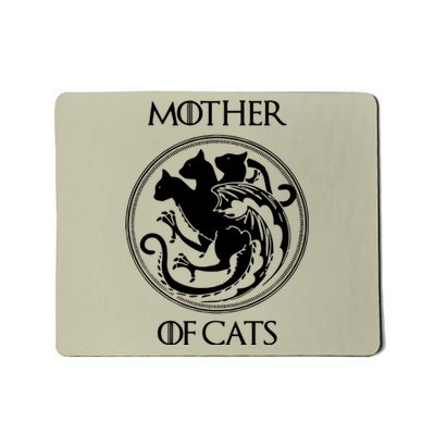 Mother Of Cats Black Cat Mousepad