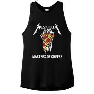 Mozzarella Of Cheese Foodie Chef Baker Cook Pizza Ladies PosiCharge Tri-Blend Wicking Tank