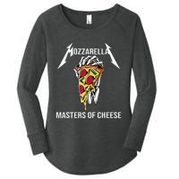 Mozzarella Of Cheese Foodie Chef Baker Cook Pizza Women's Perfect Tri Tunic Long Sleeve Shirt