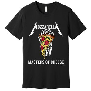 Mozzarella Of Cheese Foodie Chef Baker Cook Pizza Premium T-Shirt