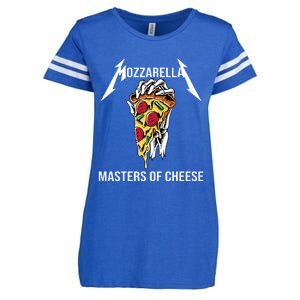 Mozzarella Of Cheese Foodie Chef Baker Cook Pizza Enza Ladies Jersey Football T-Shirt