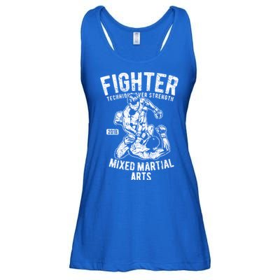 Mma Outfit Cage Fighting Mixed Martial Arts Gift Ladies Essential Flowy Tank