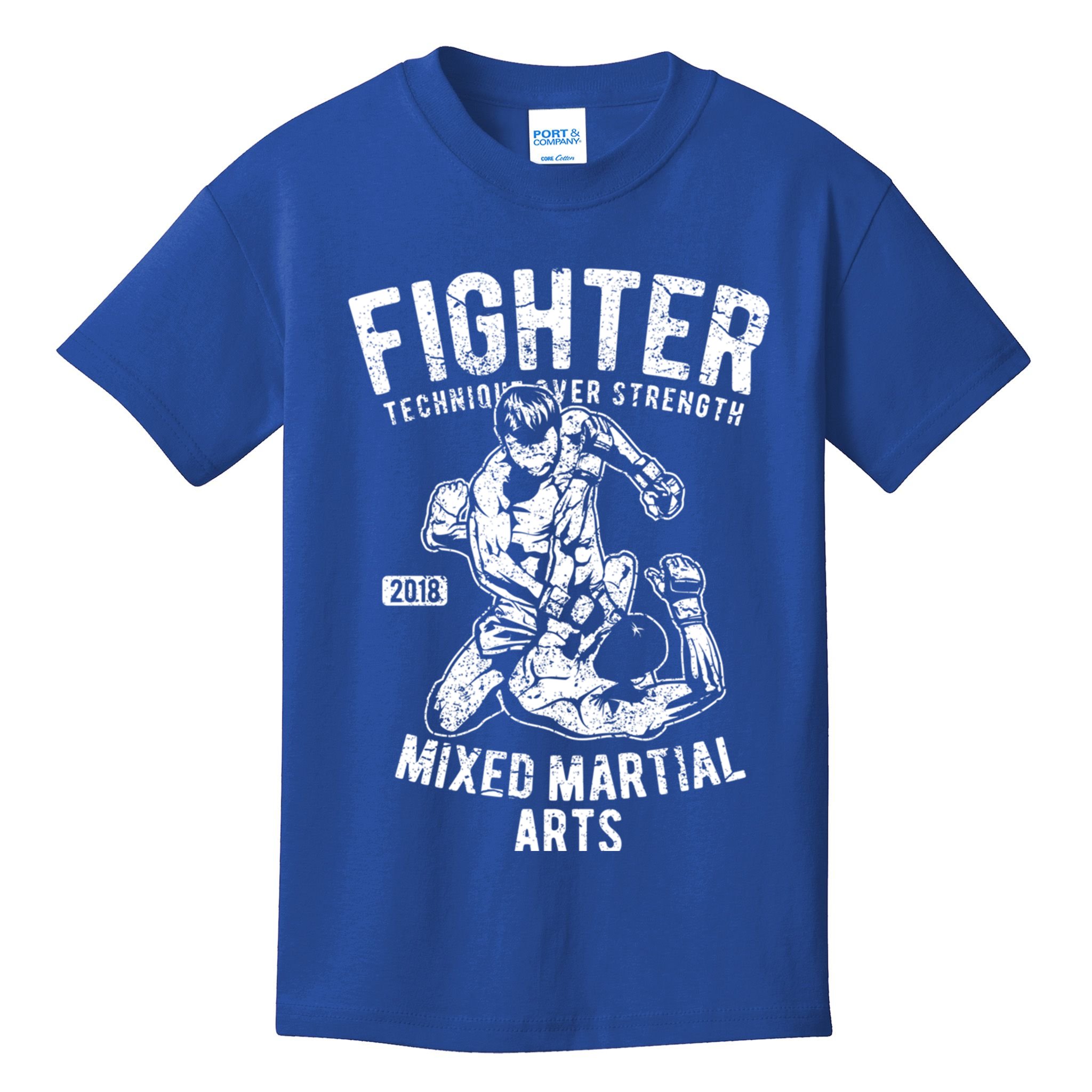 Mma Outfit Cage Fighting Mixed Martial Arts Gift Kids T-Shirt