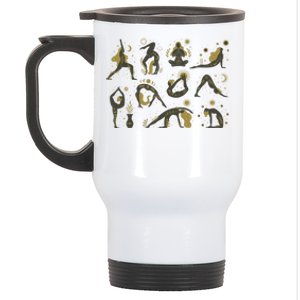 Magic Occult Celestial Yoga Gift Stainless Steel Travel Mug