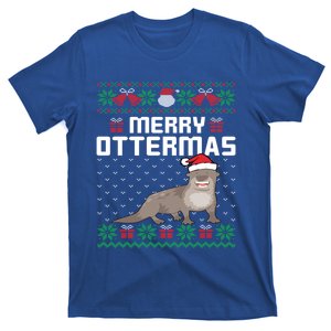 Merry Ottermas Christmas Merry Xmas Holiday Funny Gift T-Shirt