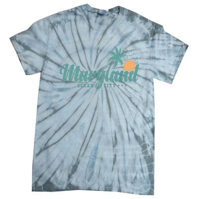 Maryland Ocean City State Of America Usa Tie-Dye T-Shirt