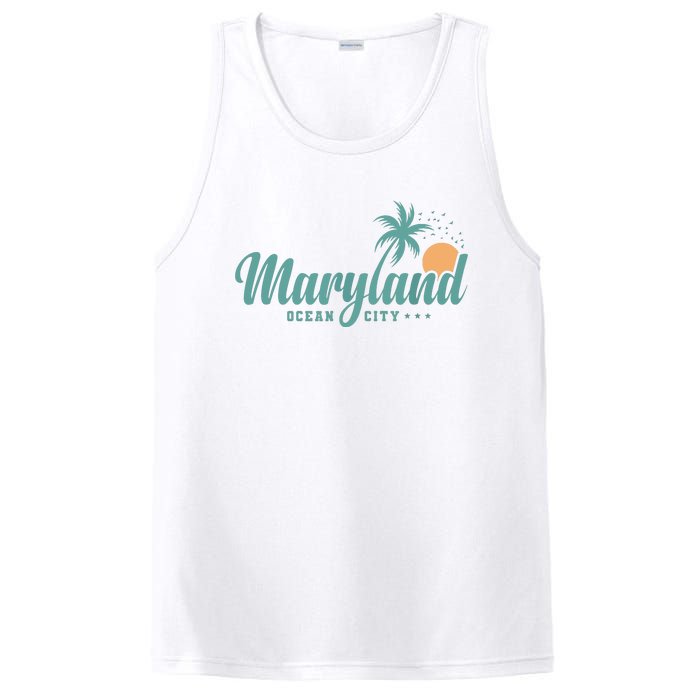 Maryland Ocean City State Of America Usa PosiCharge Competitor Tank