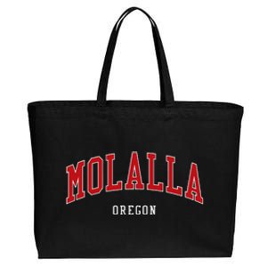 Molalla Oregon College Cotton Canvas Jumbo Tote