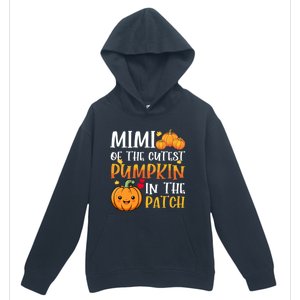 Mimi Of Cutest Pumpkin In The Patch Halloween Thanksgiving Gift Urban Pullover Hoodie