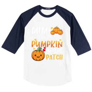 Mimi Of Cutest Pumpkin In The Patch Halloween Thanksgiving Gift Baseball Sleeve Shirt