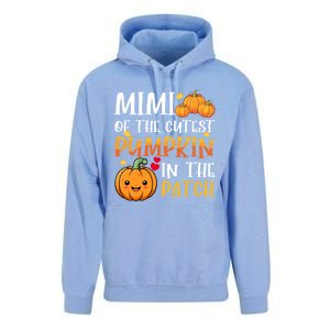 Mimi Of Cutest Pumpkin In The Patch Halloween Thanksgiving Gift Unisex Surf Hoodie